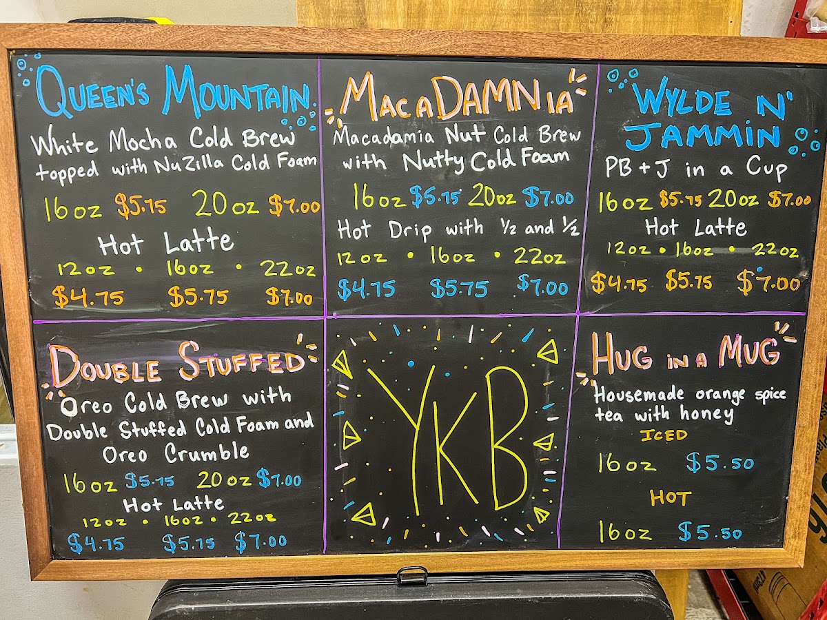 Menu Yellow King Brews-10