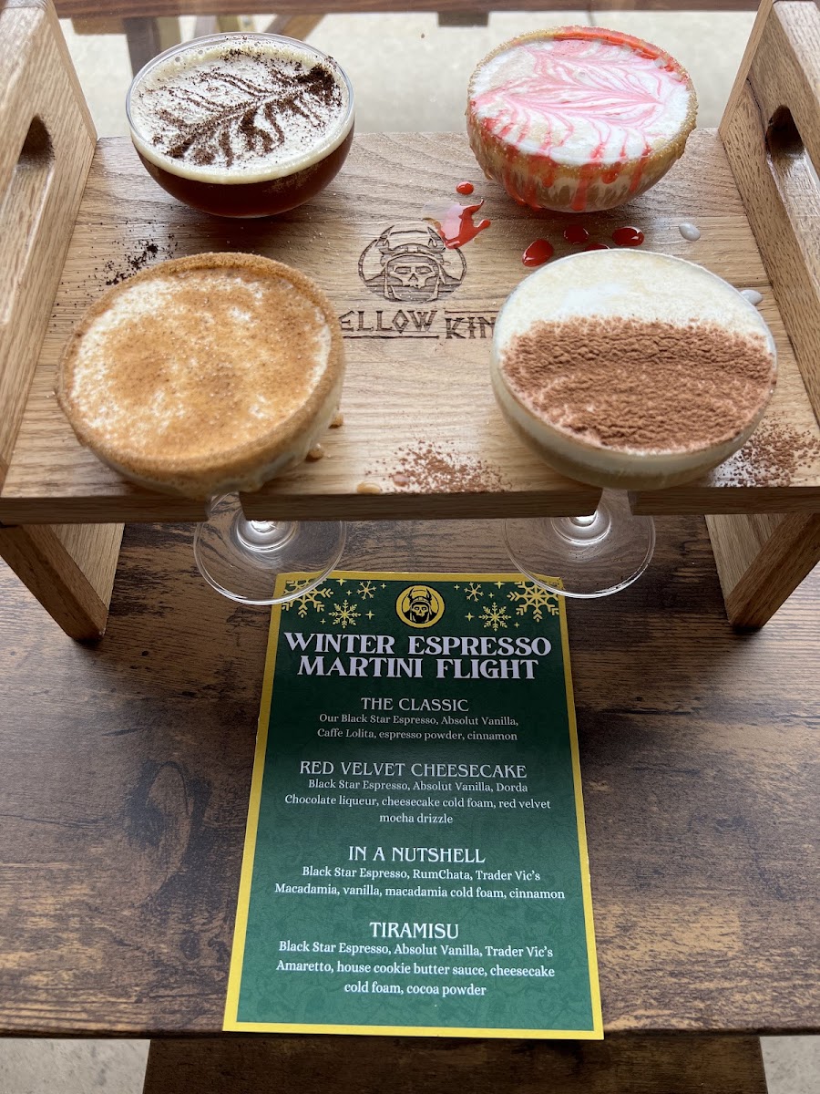 Menu Yellow King Brews-5